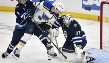 Jets goalie Connor Hellebuyck looks back at stellar season, playoff disappointment | National Sports