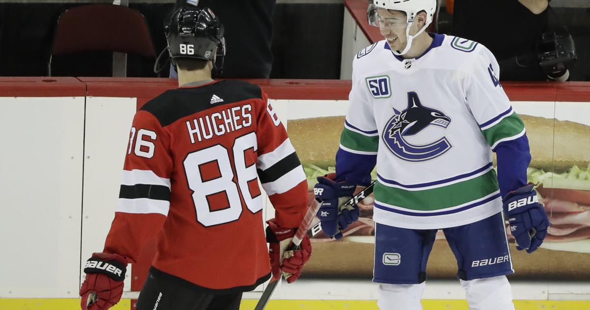 Quinn and Jack Hughes acknowledge they'd like to play together in the NHL | National Sports