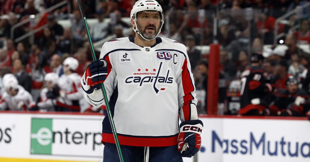 Alex Ovechkin just turned 40. The Washington star's future past this season remains uncertain | National Sports