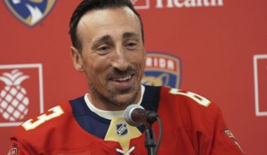 Brad Marchand didn't expect to stay with the Panthers this season. Here's why he could - Citizen Tribune