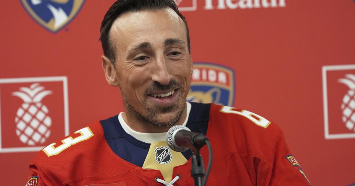Brad Marchand didn't expect to stay with the Panthers this season. Here's why he could - Citizen Tribune