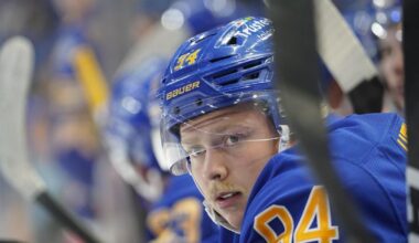 Sabres center Konsta Helenius makes a two-way statement in preseason - Buffalo News