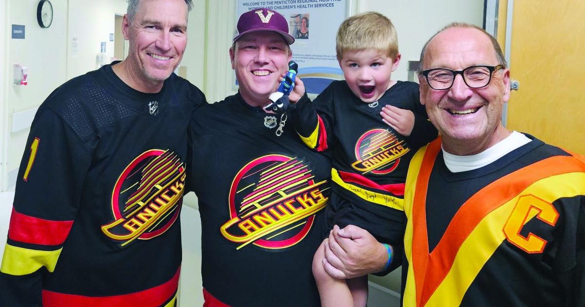 Canucks leave $50,000 in Penticton for charity | Sports