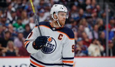 Leak of new jersey for the Oilers causes uproar among fans.