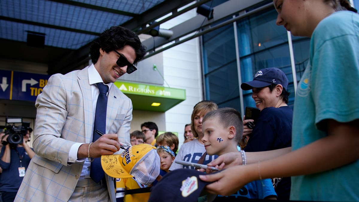 Why Luke Evangelista's contract deadlock looks bad for the Predators