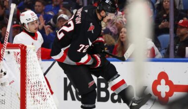 Red Wings drop second straight in preseason, fall 5-2 to Sabres