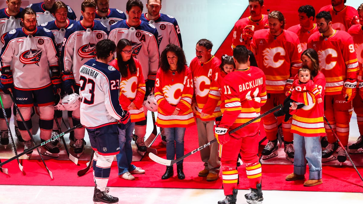 Johnny Gaudreau remembered with emotional ceremony in Calgary