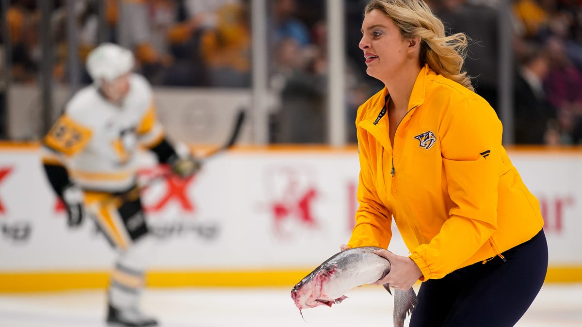 Nashville Predators fans can kiss catfish for opening night tickets