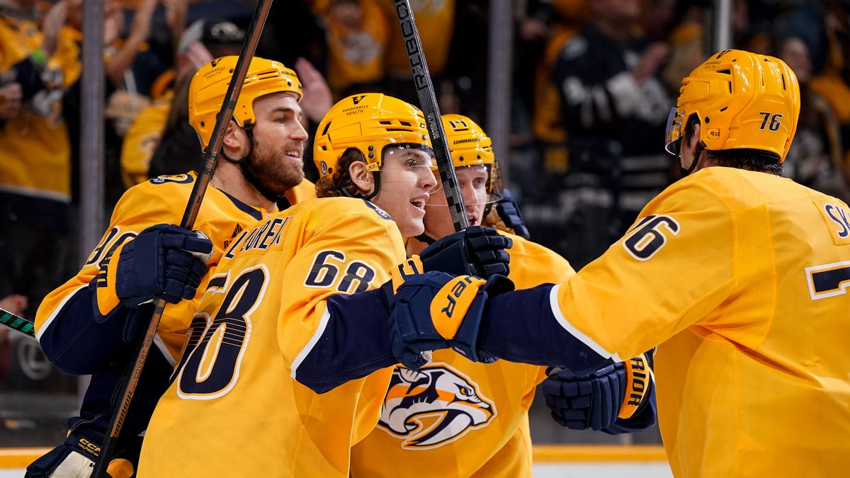 Nashville Predators' Zach L'Heureux catches 150-pound goliath grouper