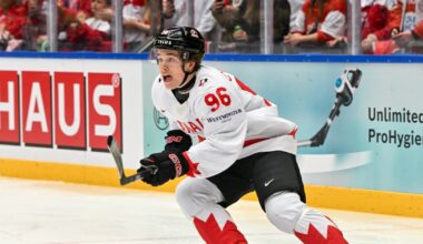 Doug Armstrong on Connor Bedard, Macklin Celebrini at Team Canada camp: ‘That’s the next generation’