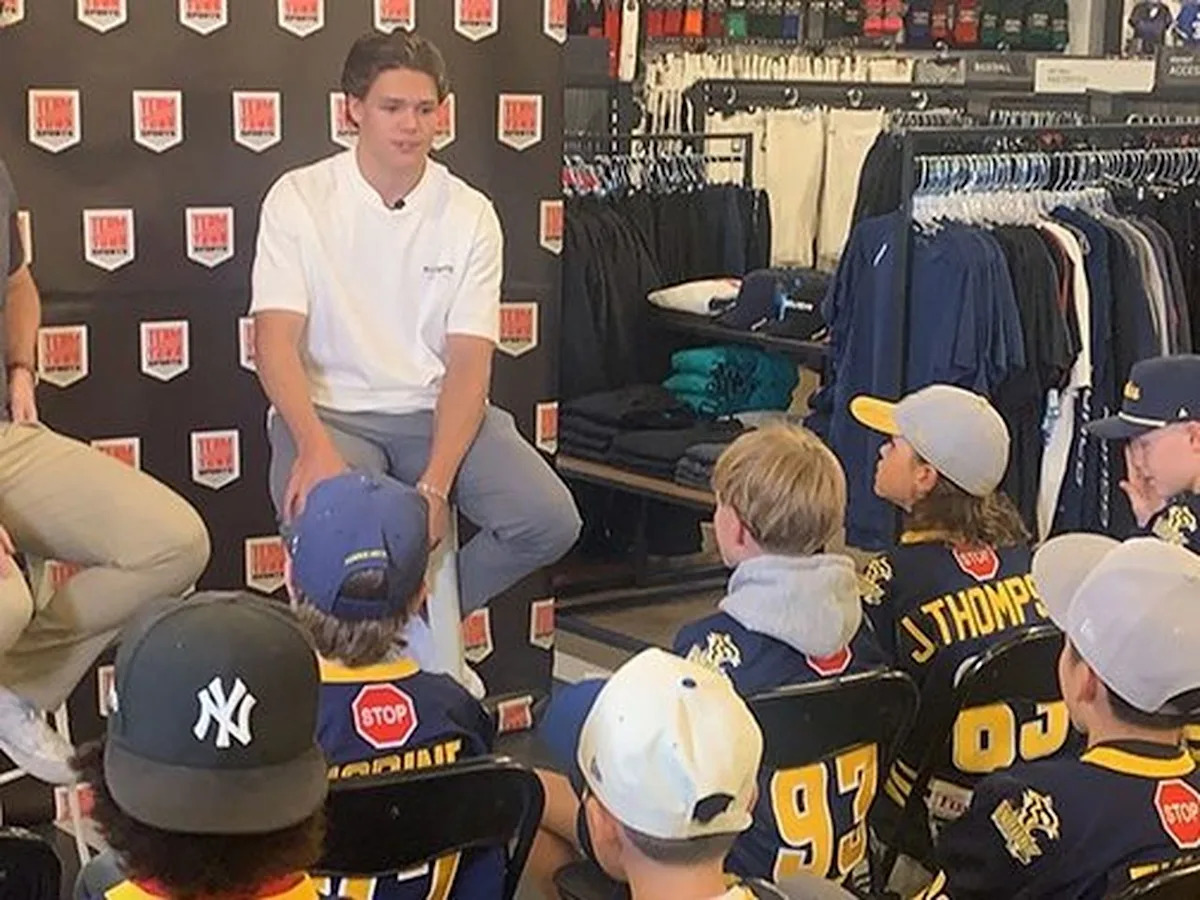 Easton Cowan bigger, faster, more confident as he eyes Leafs camp