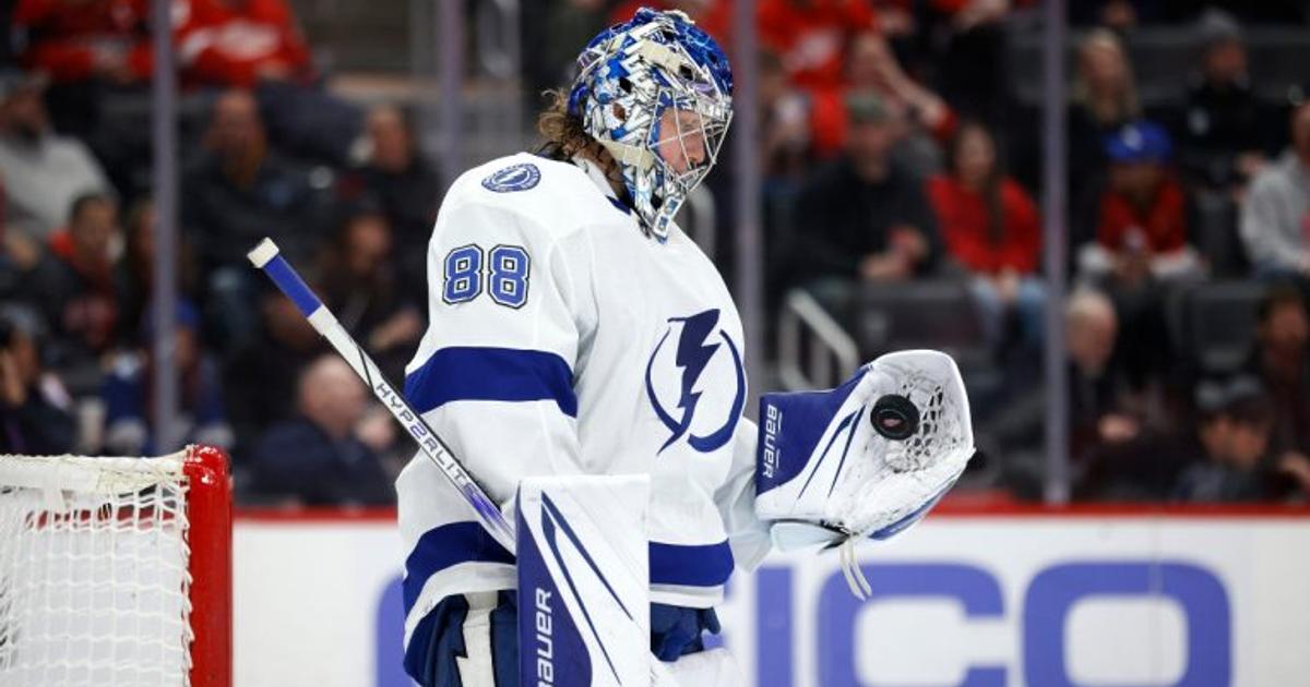 Lightning fans gets some potentially devastating news on goalie Andrei Vasilevsky
