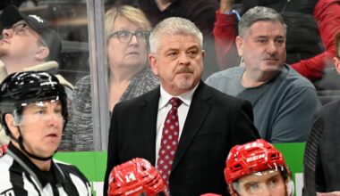 Detroit Red Wings open camp with intense, fast-paced scrimmage