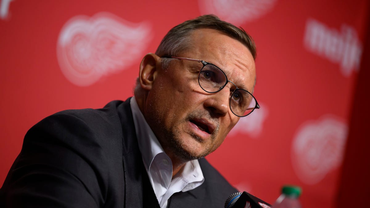 Detroit Red Wings' Steve Yzerman understands fans' frustration, but says, 'I see progress'