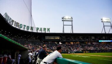 Columbus Clippers wear Blue Jackets uniforms during walk-off win