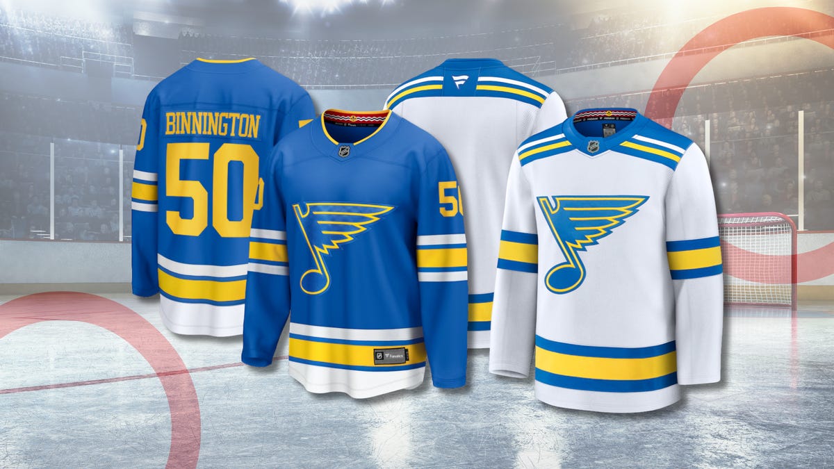 How to buy 2025 St. Louis Blues NHL jerseys, STL Blues hockey gear