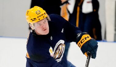 Brady Martin, Joakim Kemell shine in rookie games