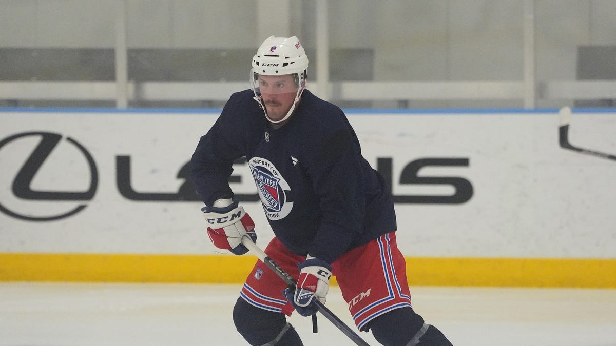 NY Rangers 2025-2026 training camp opening day photos, videos