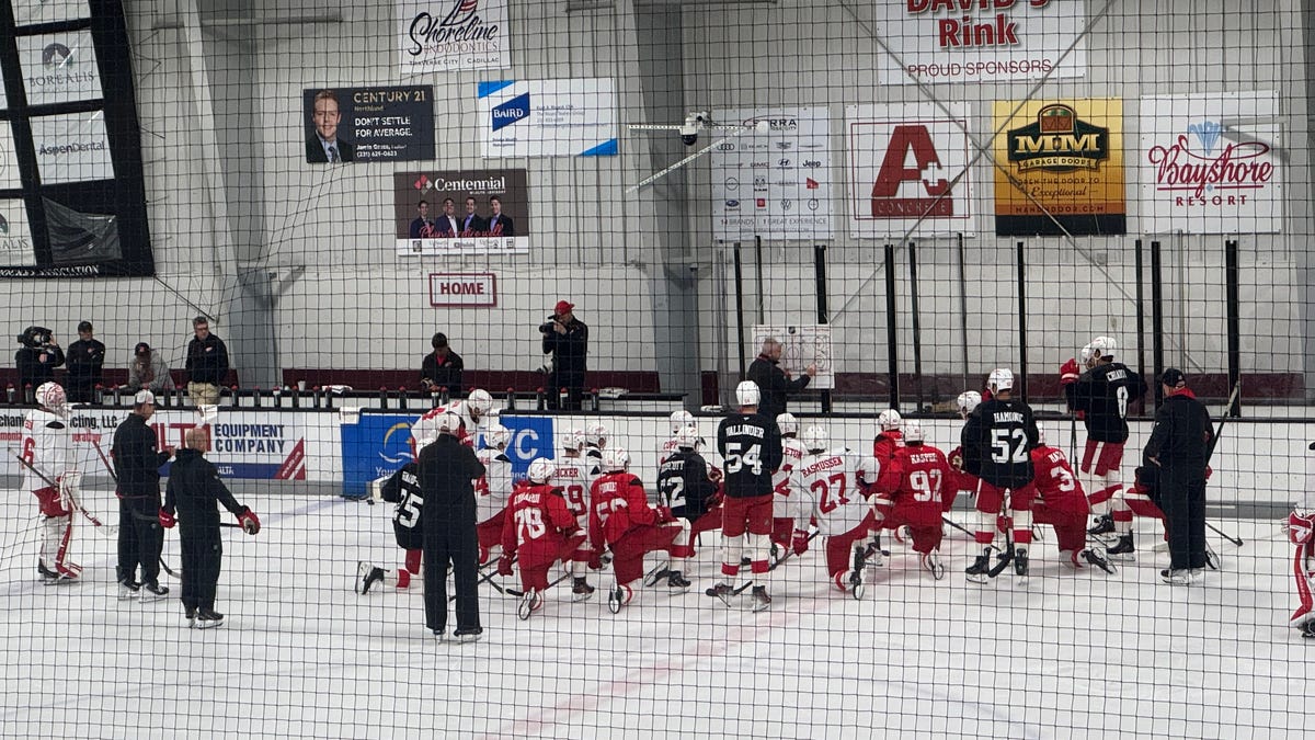 Detroit Red Wings mixing things up during training camp