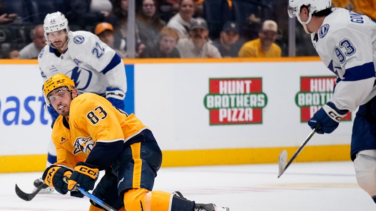 Predators hint at Nic Hague's injury replacement in 4-1 loss to Tampa Bay
