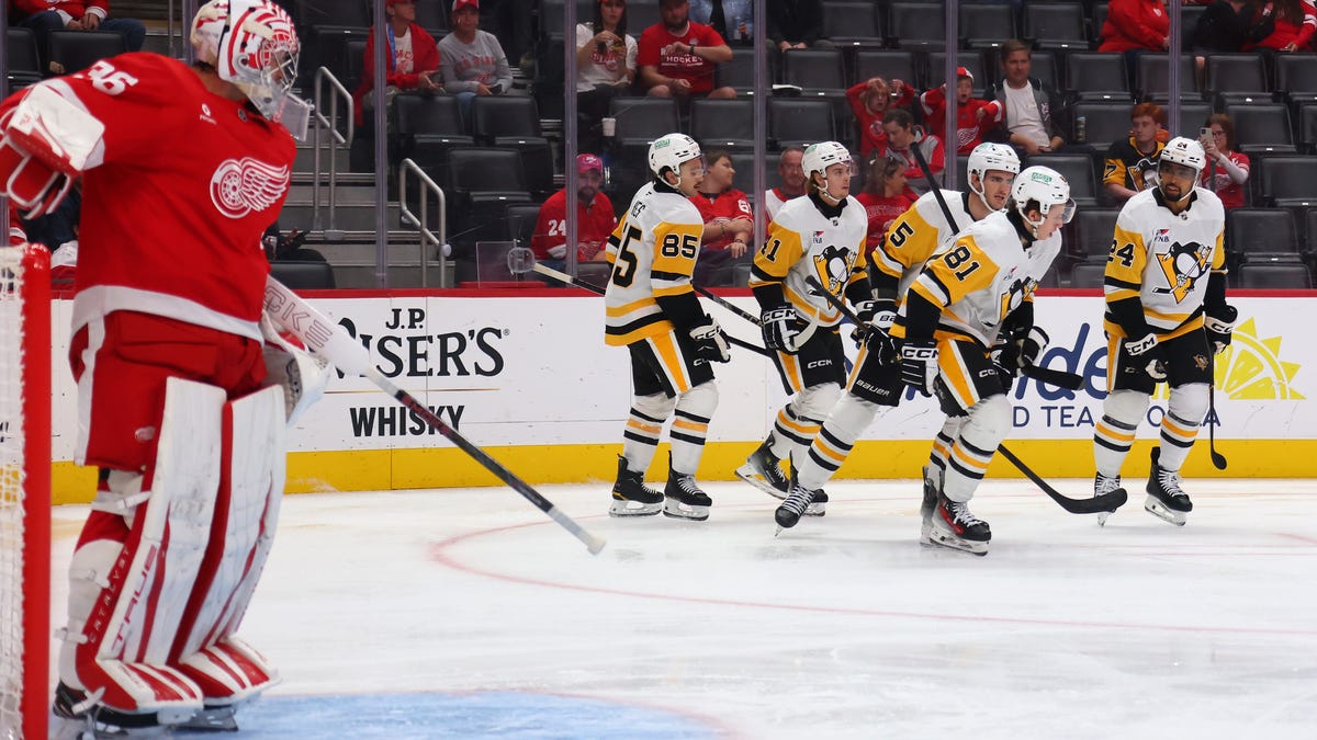 Detroit Red Wings prospects far from buzzing in loss to Pittsburgh