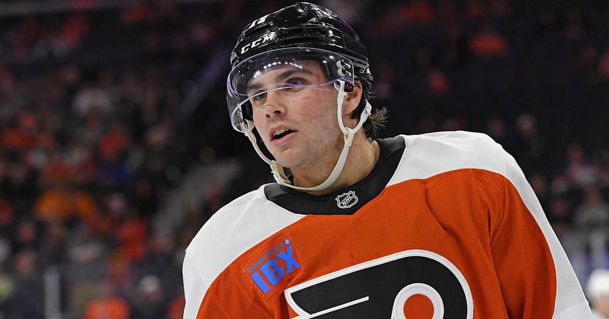 Bad news for the Flyers and first round pick Jett Luchanko.