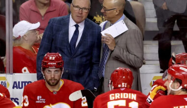 What brings Dave Lowry back to Flames, and what can he bring to the bench staff?