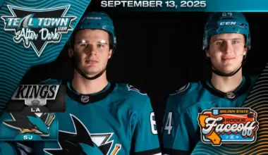 Sharks Down Kings In Epic Comeback 8-5. - Rookie Faceoff - Teal Town After Dark