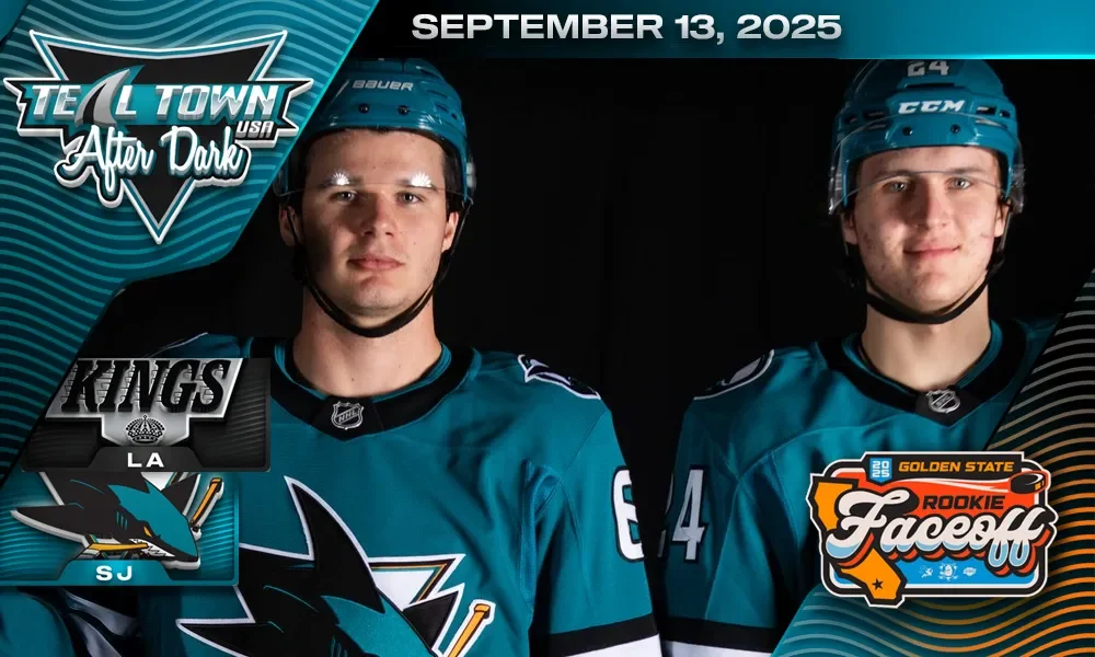 Sharks Down Kings In Epic Comeback 8-5. - Rookie Faceoff - Teal Town After Dark