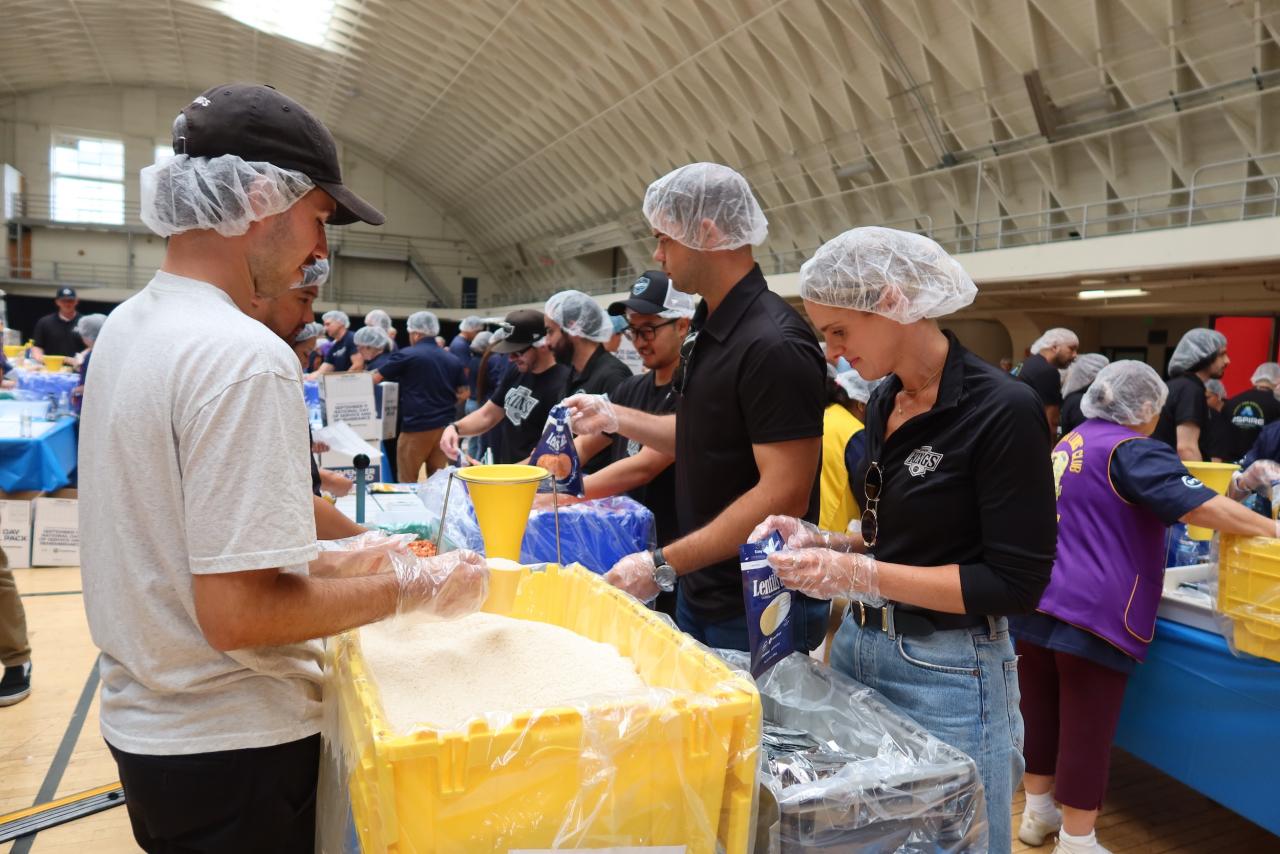 LA Kings and Blue Shield of California Unite for 9/11 Day Meal Pack To Support Families Facing Food Insecurity
