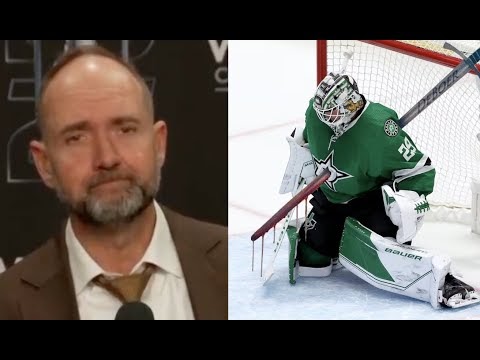 Pete DeBoer Finally Opens Up on Regretful Jake Oettinger Comments