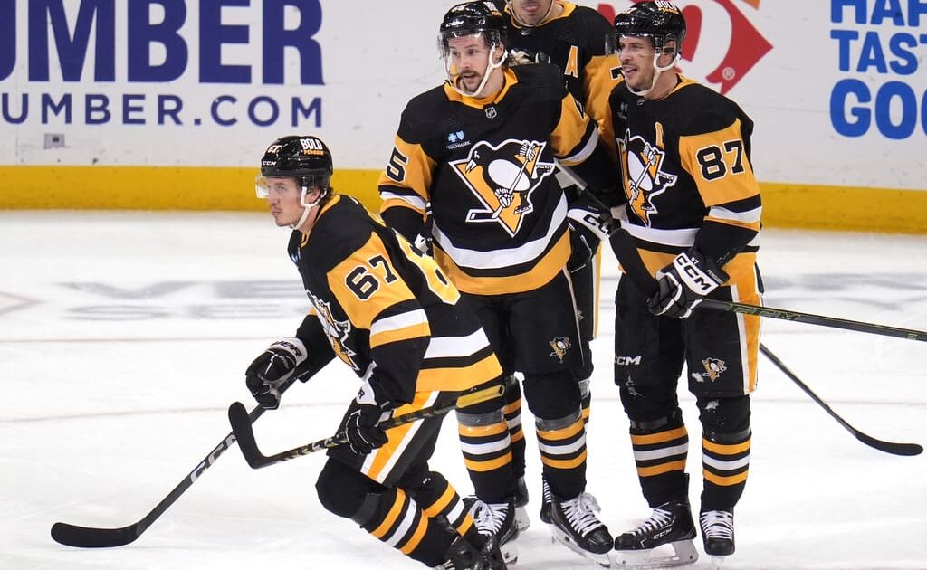 Pittsburgh Penguins, Evgeni Malkin, Erik Karlsson, Sidney Crosby, Rickard Rakell