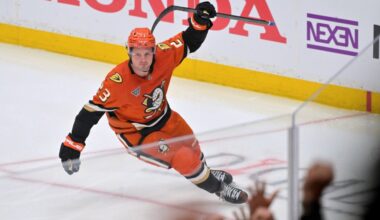 Ducks open training camp without center Mason McTavish – Orange County Register