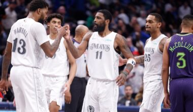 Mavericks say Kyrie Irving is ‘right on schedule’ with recovery from ACL surgery