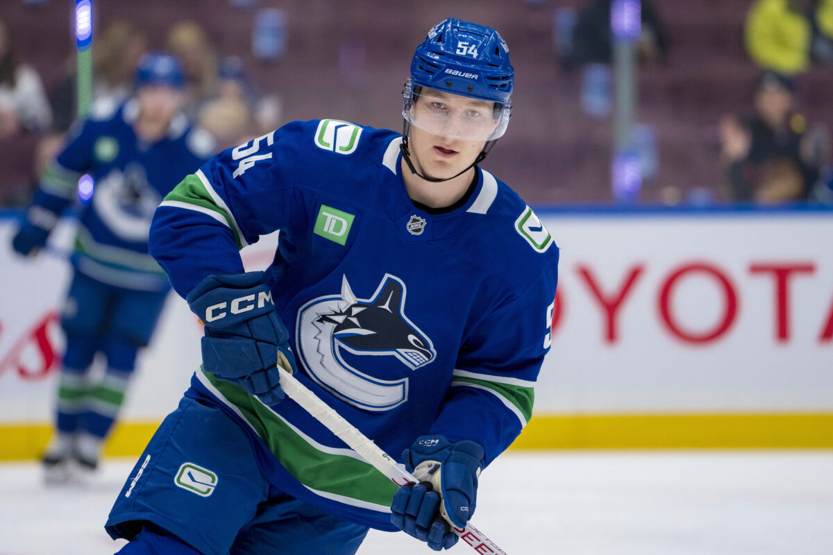 Aatu Raty Vancouver Canucks