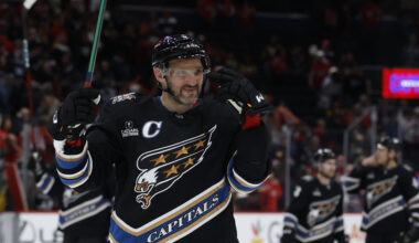 A History of the Washington Capitals Screaming Eagle Jerseys - The Hockey Writers - Washington Capitals