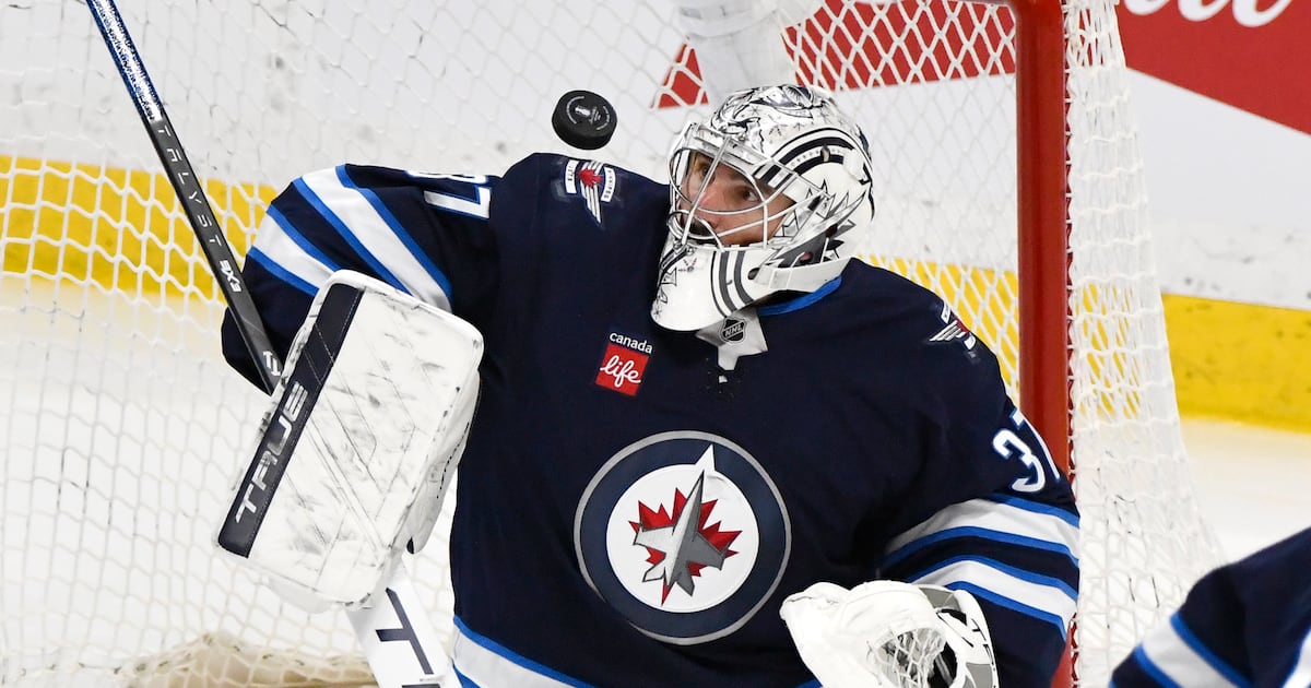 Winnipeg Jets G Connor Hellebuyck staying level as potential big season dawns