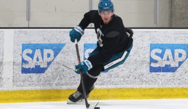 San Jose Sharks picks Michael Misa, Sam Dickinson shine in Rookie Faceoff