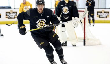 So far, so good for Bruins' Hampus Lindolm