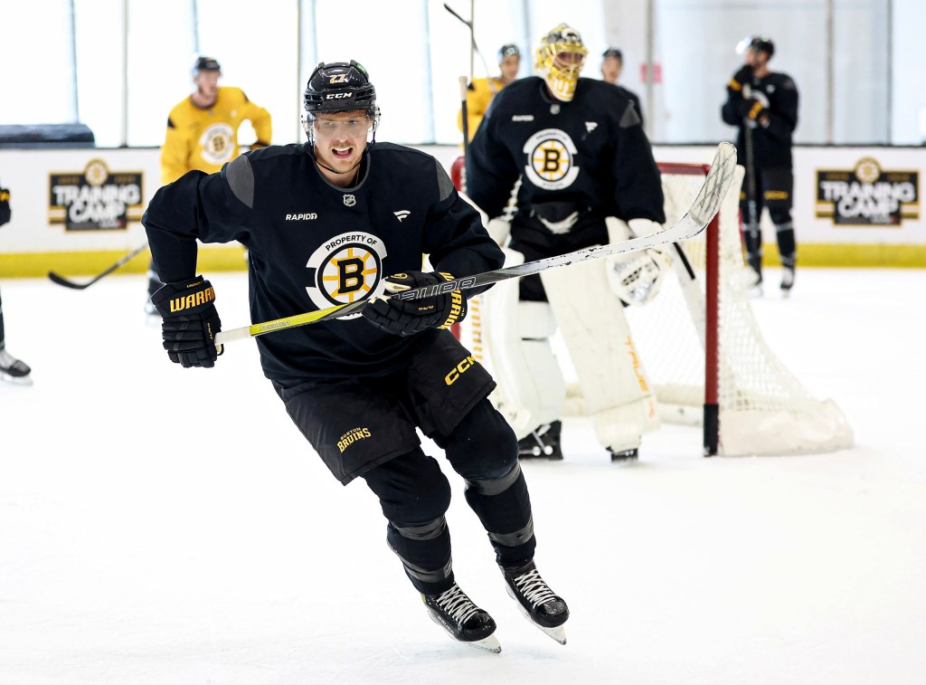 So far, so good for Bruins' Hampus Lindolm