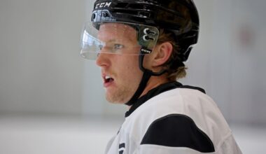 Bruins prospect Dans Locmelis looking to open eyes as rookie