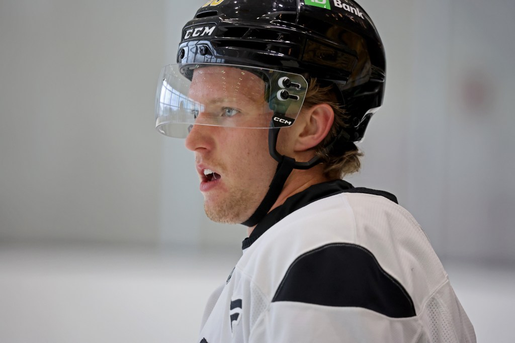 Bruins prospect Dans Locmelis looking to open eyes as rookie