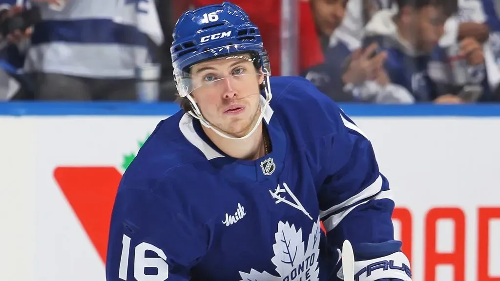 Mitch Marner states that his family’s safety was a key factor in his Toronto exit. (Photo by Claus Andersen/Getty Images)