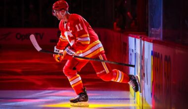 Three Calgary Flames players could end up in the team's record books this season
