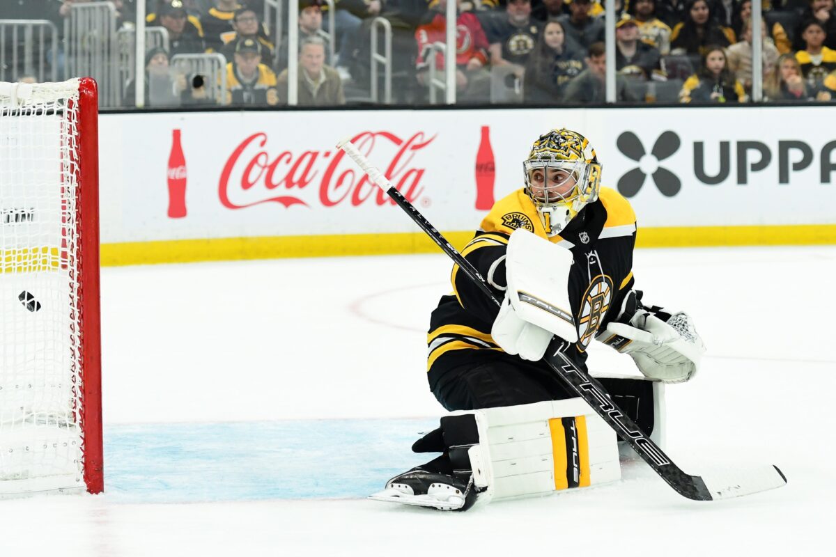 Boston Bruins Jeremy Swayman