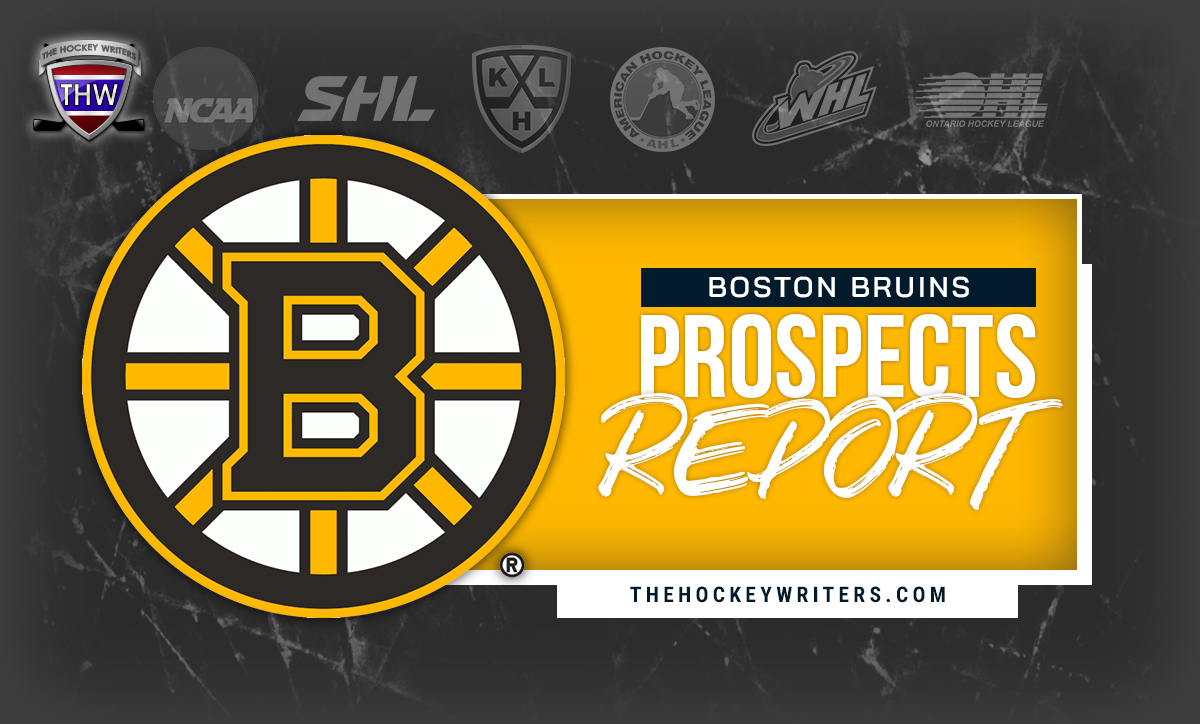 Bruins Impressed With New Goalie Prospect Zajicek - The Hockey Writers - Bruins Goaltending