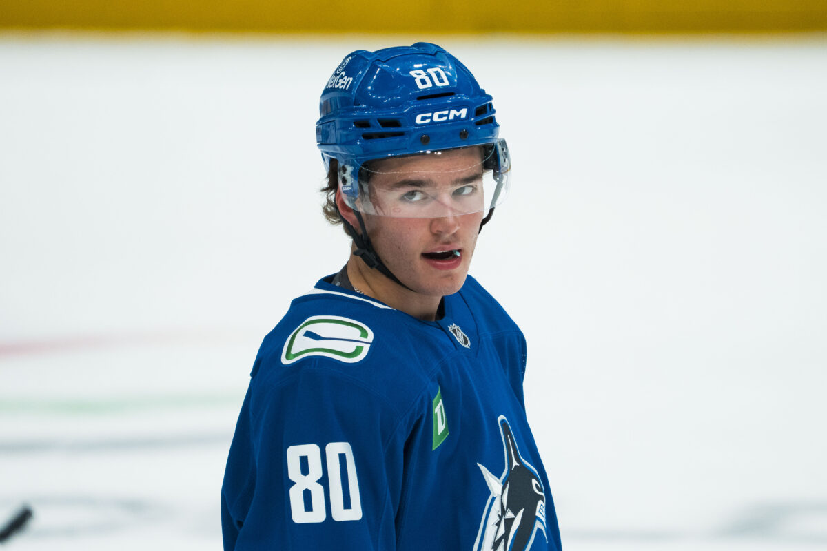 Braeden Cootes Vancouver Canucks