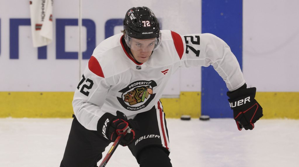 Chicago Blackhawks defenseman sidelined by cut