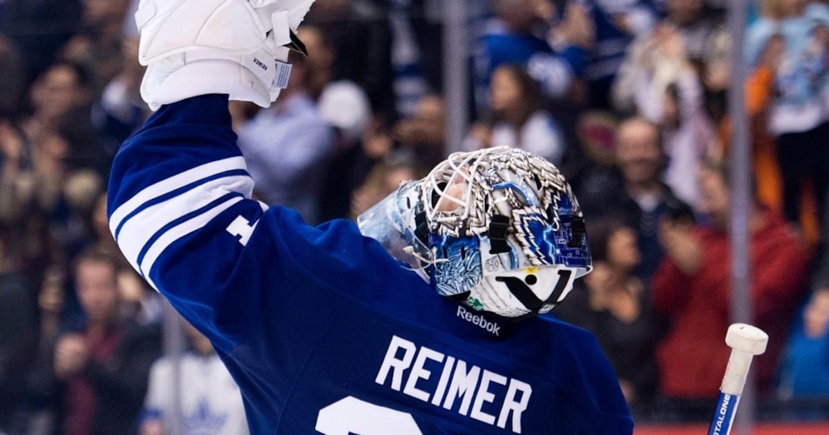 James Reimer all smiles as veteran goalie returns to Maple Leafs