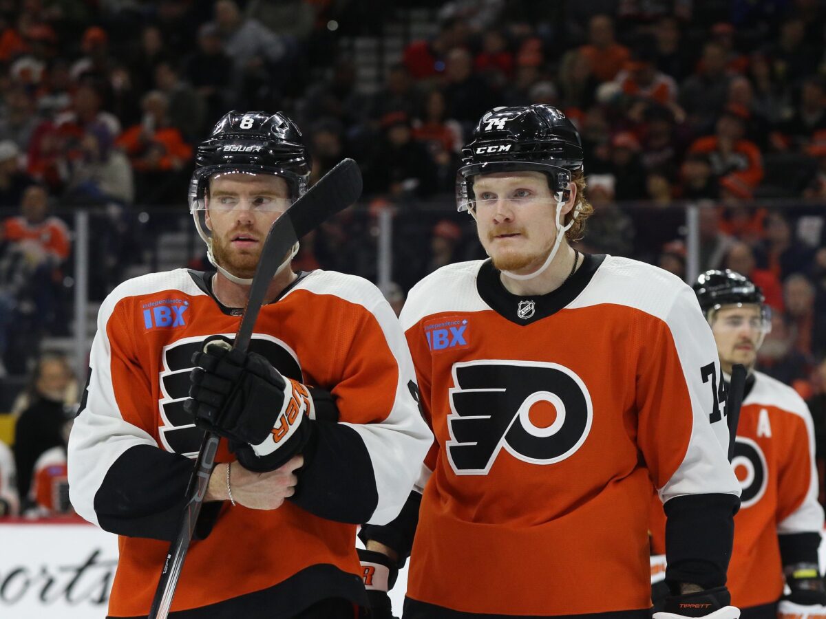 Cam York Owen Tippett Philadelphia Flyers